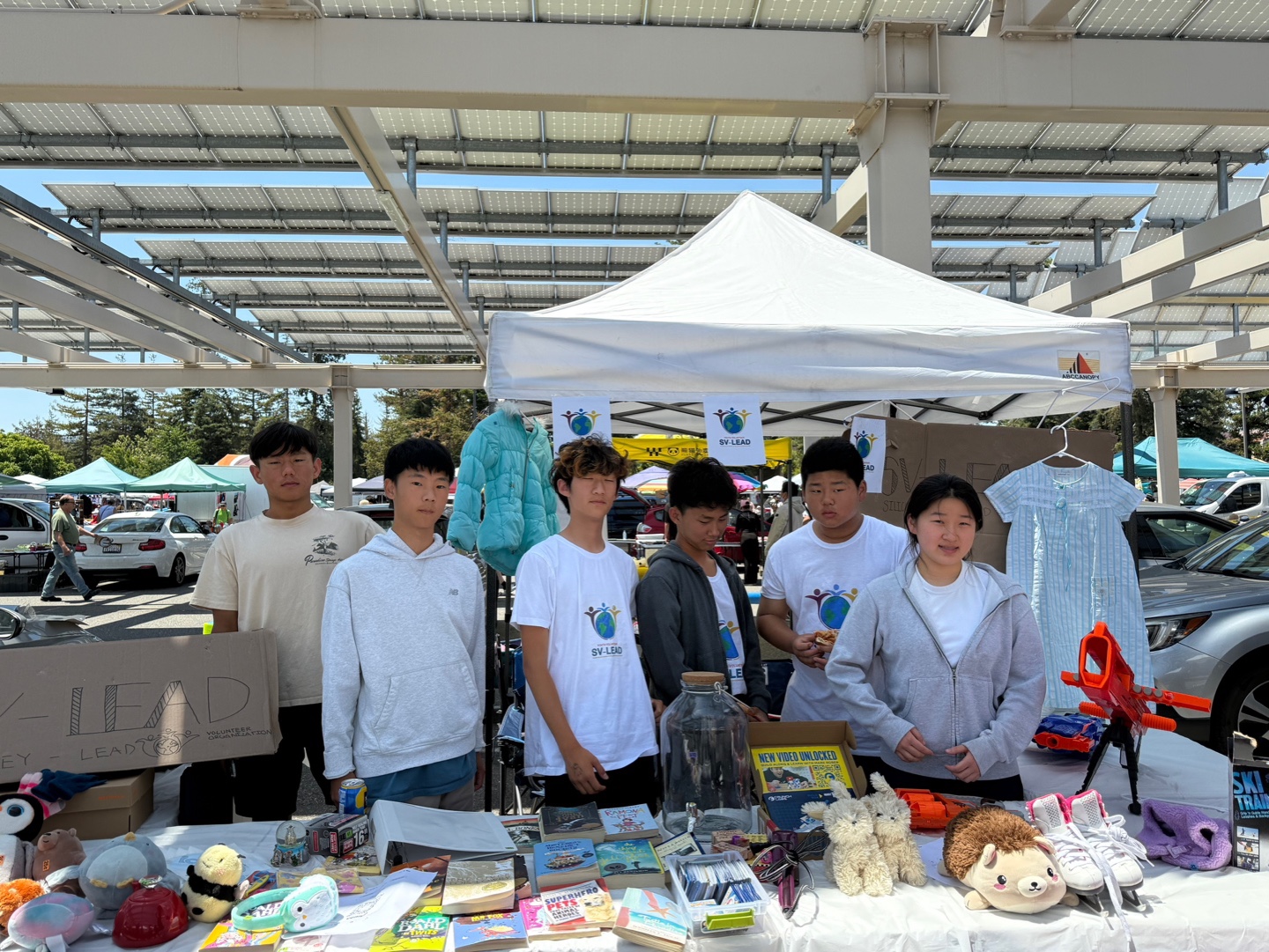 Fundraising flea market